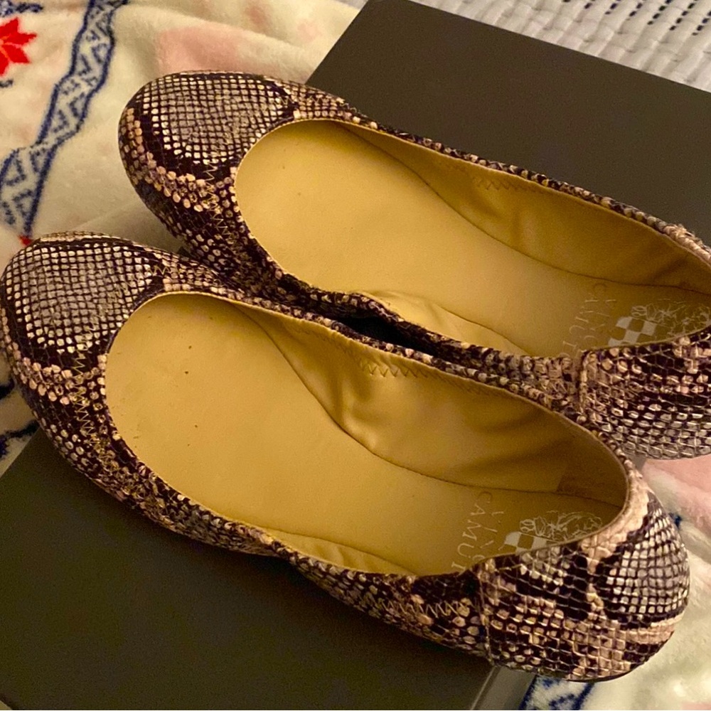 Vince Camuto flat shoes, used once